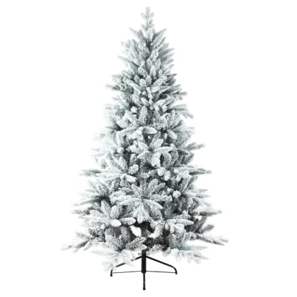 Snijegom posuto umjetno božićno drvce 152 cm