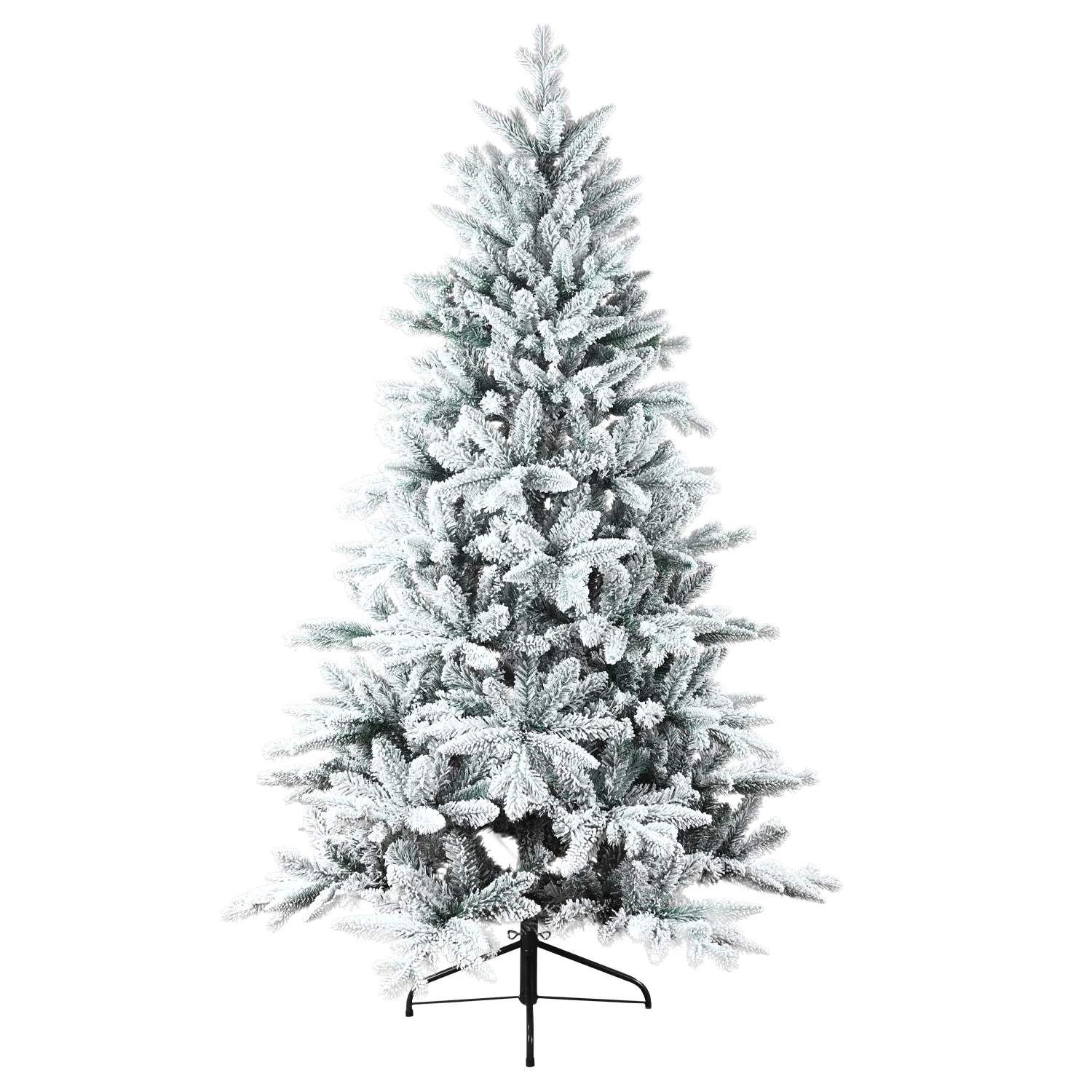 Snijegom posuto umjetno božićno drvce 152 cm
