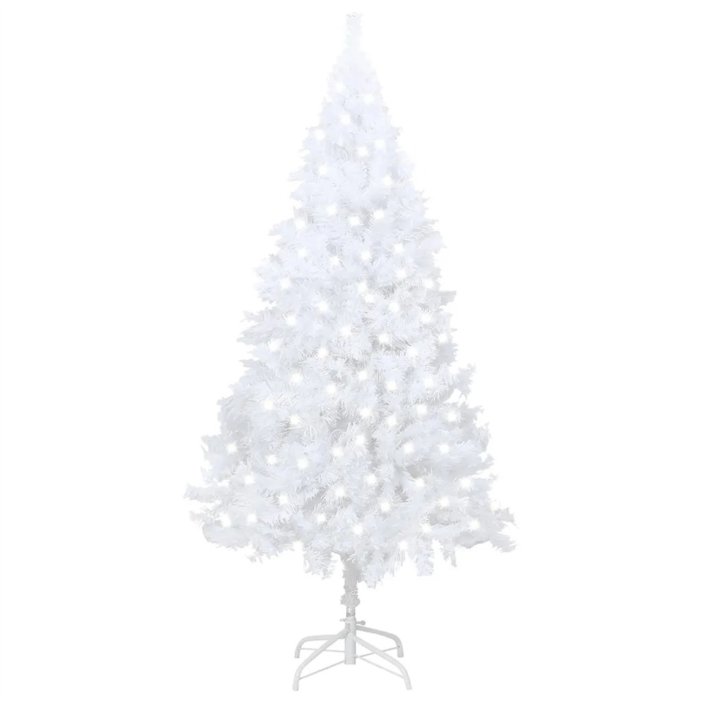 Umjetno božićno drvce 120 cm s 150 toplih LED lampica - Slika 12