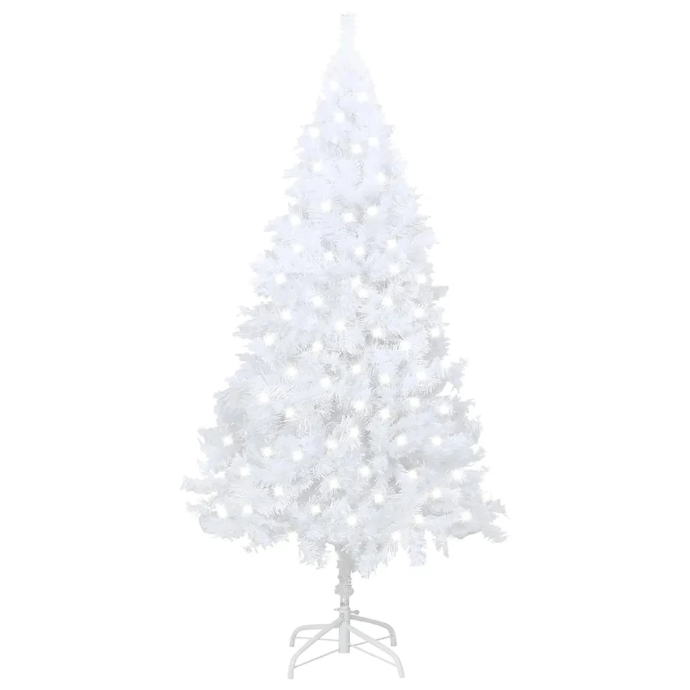 Umjetno božićno drvce 120 cm s 150 toplih LED lampica