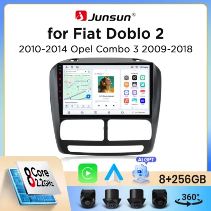 Junsun Android auto radio za Fiat Doblo i Opel Combo D 2010-2018