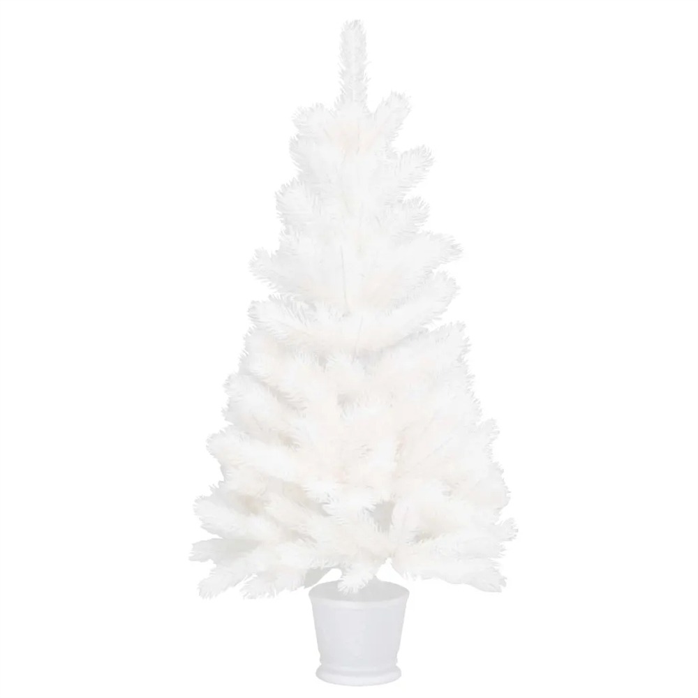 Umjetno božićno drvce 90 cm s 150 toplih LED lampica - Slika 11