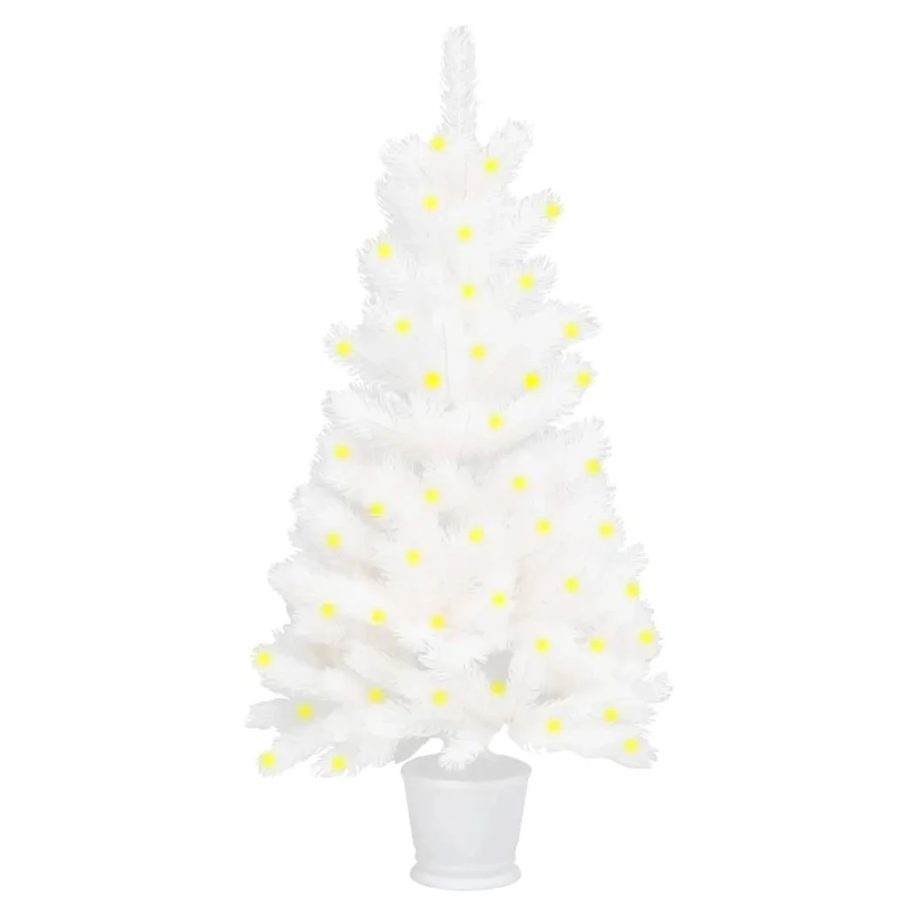 Umjetno božićno drvce 90 cm s 150 toplih LED lampica
