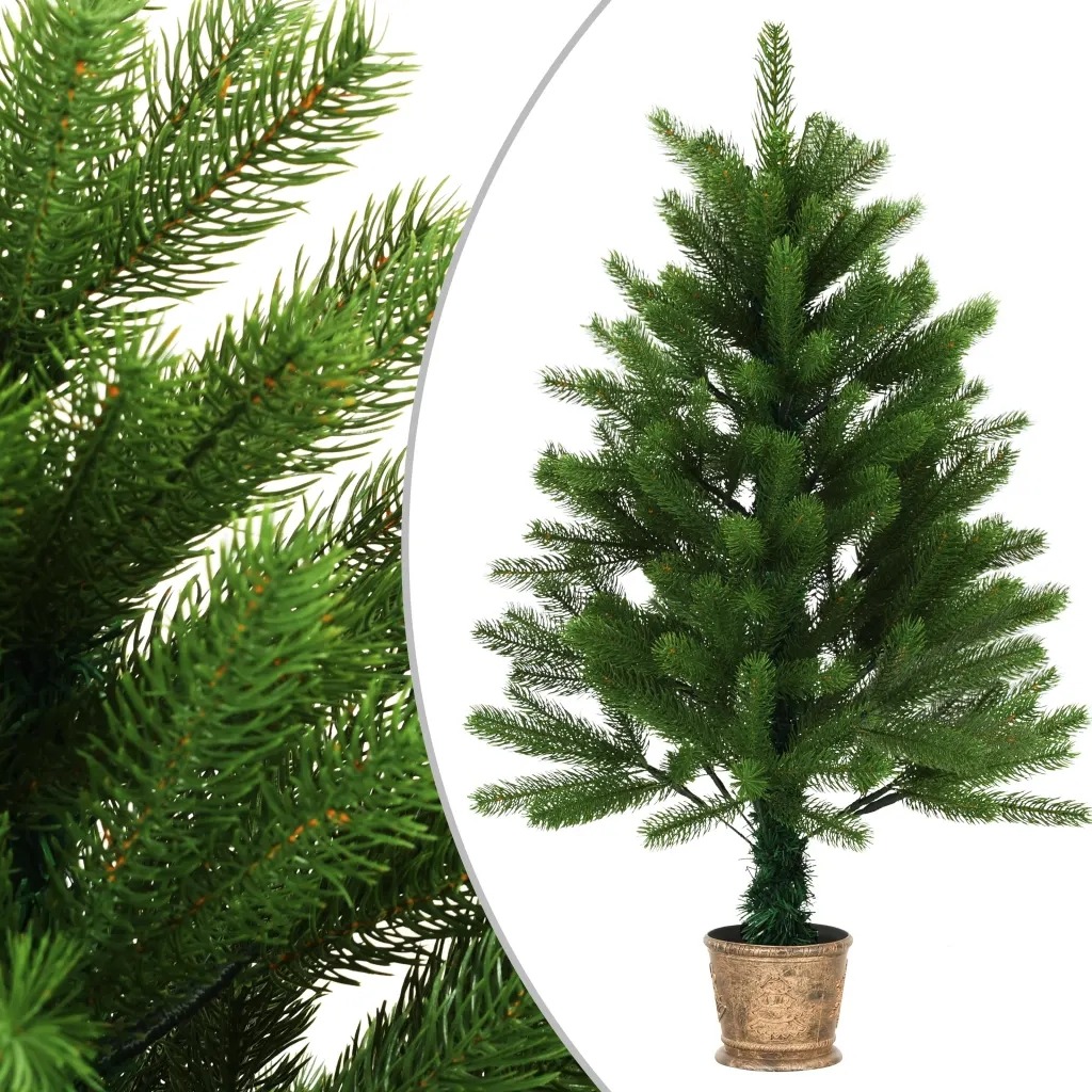 Umjetno božićno drvce 90 cm s košarom - Slika 9