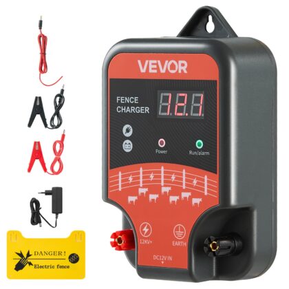 VEVOR električni pastir TT-P4, 3 J, do 12 kV