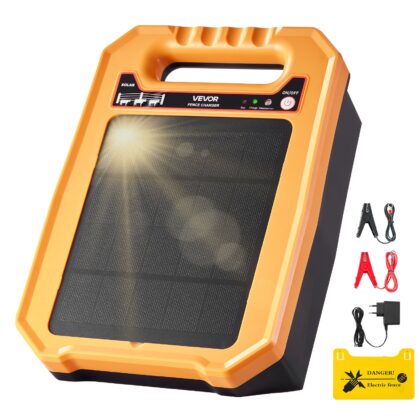 VEVOR solarni električni pastir P17, 0,3 J, 8 kV
