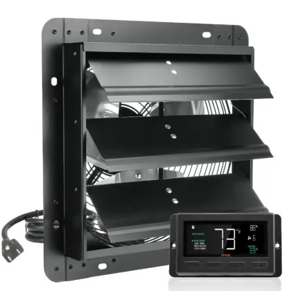 VEVOR ispušni ventilator 30,5 cm s upravljačem EF-12-ECG