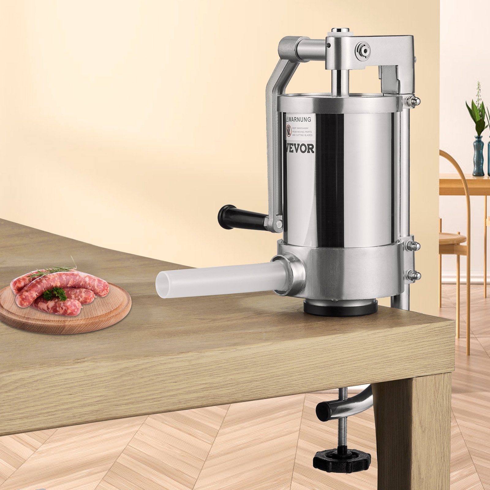 VEVOR punilica za kobasice ES-1.5L, 1,5 L - Slika 8